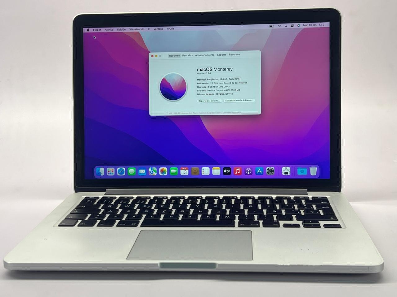 MacBook Pro 2015 i5 13 128 GB 8 GB